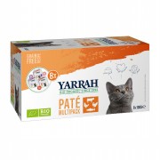 Bio Multi-Pack für Katzen verschiedene Sorten Pate Katze Nassfutter Yarrah